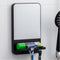 Fogless Shower Mirror: Stays Clear, Holds Razor & Foam