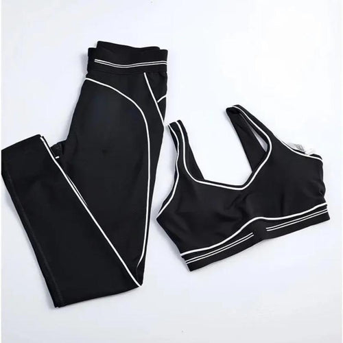 Sports Bra and Leggings Set