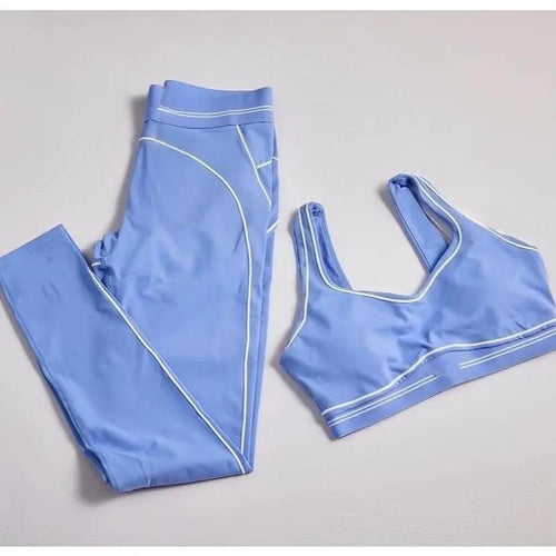 Sports Bra and Leggings Set