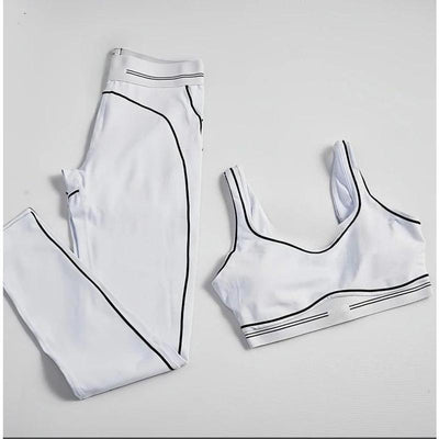 Sports Bra and Leggings Set