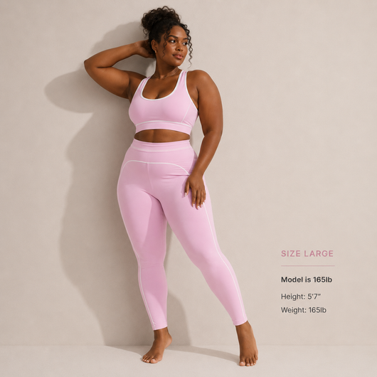 Sports Bra and Leggings Set