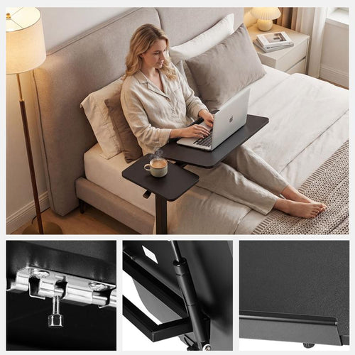 Bed to Standing in One Press (The Desk That Tucks Away)