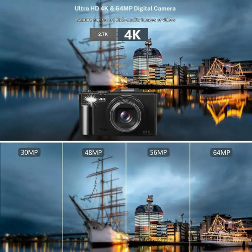 Nostalgia 4K Digital Camera Kit