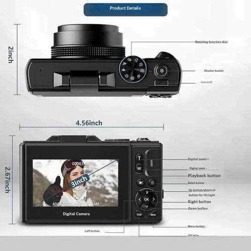 Nostalgia 4K Digital Camera Kit