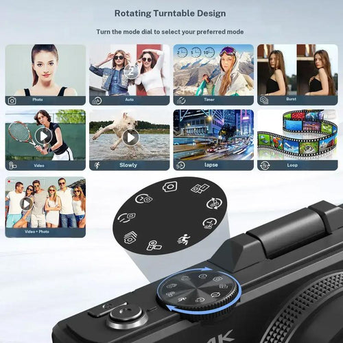 Nostalgia 4K Digital Camera Kit