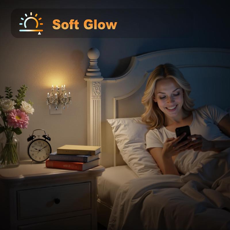Adjustable Brightness. Candle Flicker Mode.