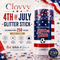 4th Of July Star Glitter Stick