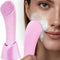 Heated Facial Cleansing Brush: Sonic Deep-Clean + Heated Massage
