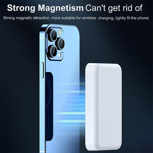 Magnetic Power Bank for iPhone: Grab-and-Go Fleet