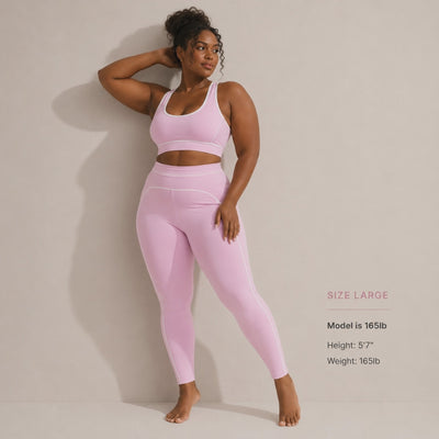 Sports Bra and Leggings Set