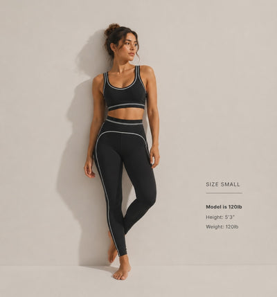 Sports Bra and Leggings Set