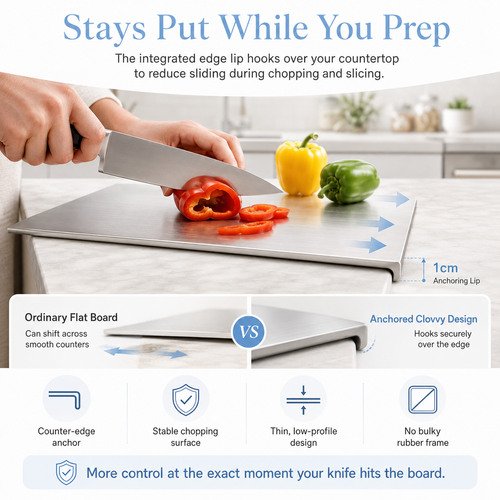 Stainless Steel Cutting Board: Retire The Plastic