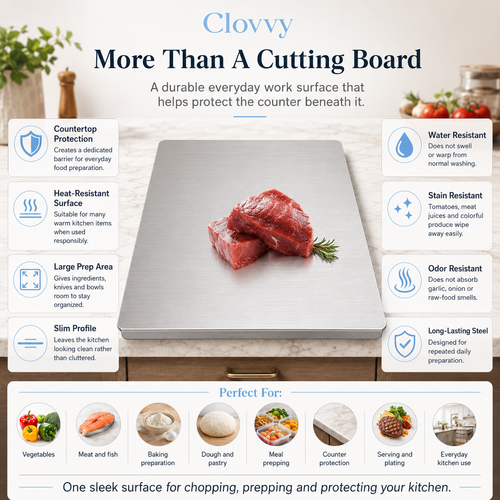 Stainless Steel Cutting Board: Retire The Plastic