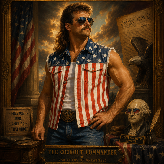 4th of July 250th Anniversary American Flag Vest