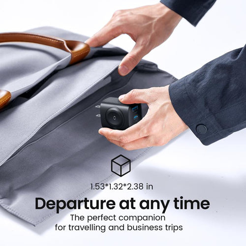 3-in-1 Wall Charger: Watch Charger Built Into The Plug